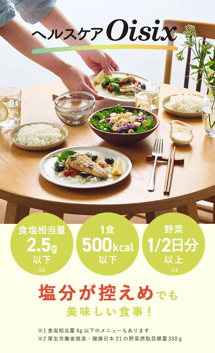 ヘルスケアOisixのお試しセット1980円（2025年12月4日発売）①