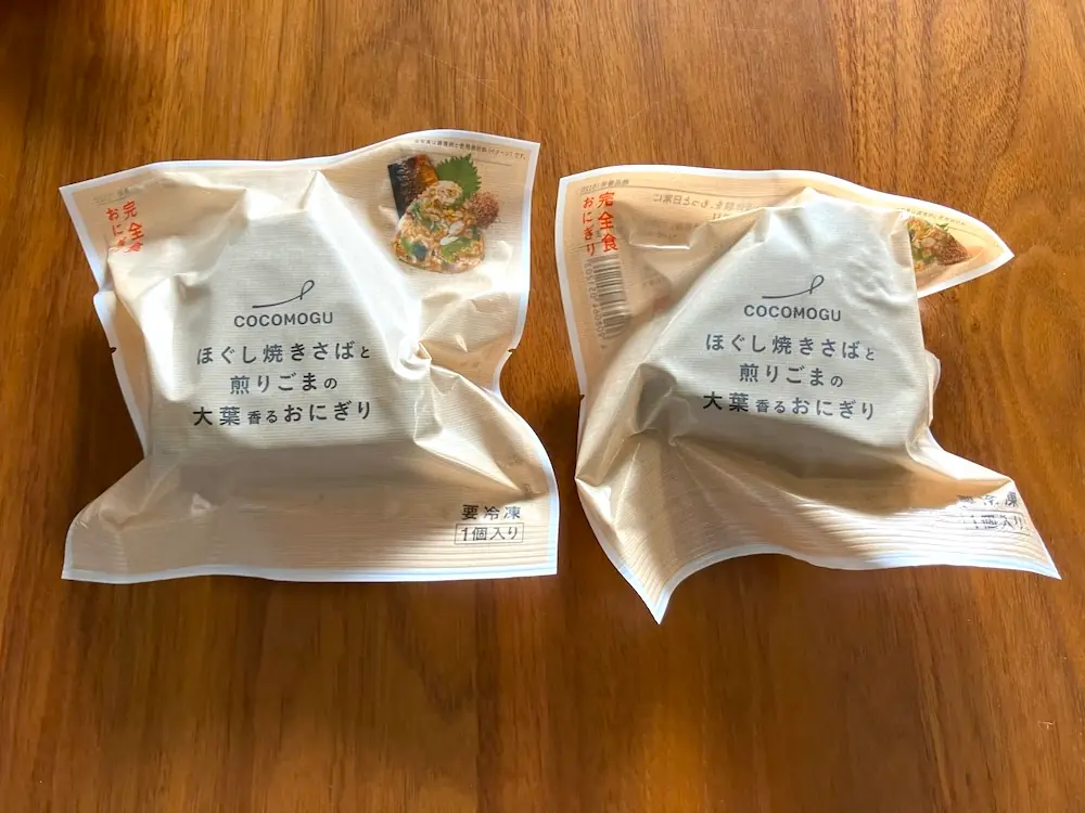COCOMOGU（ココモグ）の完全栄養食おにぎり