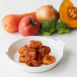 つくりおき.jp(作り置きjp)の5種野菜入りソースのポークチャップ