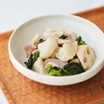 ツクリオ（旧つくりおき.jp）のかぶと菜の花のガーリックバター炒め