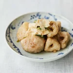 つくりおき.jp（作り置きjp）の湯葉あんで食べる里芋と蓮根の唐揚げ