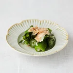 つくりおき.jp（作り置きjp）の湯葉と食べるオクラと菜の花のお浸し