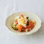 つくりおき.jp（作り置きjp）の緑黄色野菜と卵のサラダ