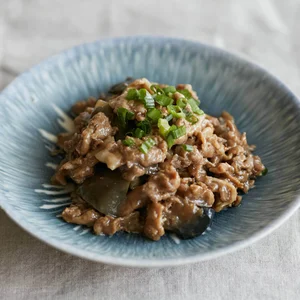 つくりおき.jp（作り置きjp）の豚肉と茄子の黒酢炒め